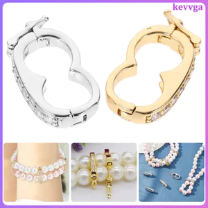 Vòng Tay Kết Nối Kẹp Dây Xích Ngắn Khóa Cho Vòng Cổ Shortner Dainty Đóng Cửa Thời Trang Carabiner Trang Sức Kevga
