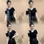 2026 Thiết kế lập kế hoạch phong cách Pháp Cảm giác ba chiều Trang trí xiên Vai Streamer Áo thun ngắn tay dành cho nữ Mùa hè Phong cách mới Thời trang Slimer Nhìn thời trang Phù hợp với mọi trận đấu