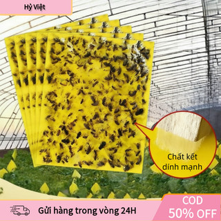 [COD] Bẫy Dính Ruồi Vàng, Bướm - Giải Pháp Thay Thế Thuốc Trừ Sâu