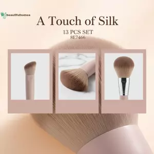 BeautifulHomeA Người Mới Bắt Đầu Bộ Cọ Trang Điểm 7-13 Chiếc Kem Nền Che Khuyết Điểm Phấn Mắt Cọ Trang Điểm Mỹ Phẩm Trang Điểm Dụng Cụ Làm Đẹp VN