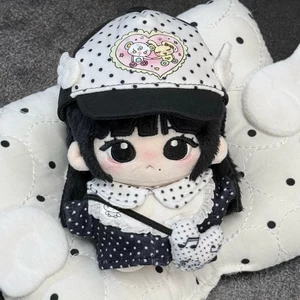 10cm Yameng Series Thiên Thần Chấm Bi Ba Mảnh Quần Áo Cho Bé Bộ Búp Bê Cotton Dễ Thương Trang Phục Phụ Kiện Thay Thế