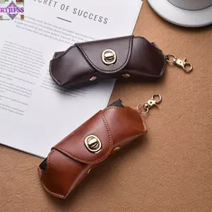 Kính Mát RTJIFSS, Túi Bảo Quản Kính Mềm Da Di Động, Kính Mát Cổ Treo Kính Kẹp Kính Mắt Phụ Kiện