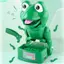 QEARY Ngón Tay Cắn Trò Chơi Đáng Sợ, Điện Đa Năng Trộm Côn Trùng Ếch Cắn Đồ Chơi Prank, Tiện Ích Prank Trang Trí Thủ Công Mô Phỏng Nhựa Ếch Board Trò Chơi Halloween
