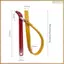 Máy lọc nước đa năng 12 Inch Công cụ chuỗi cờ lê có thể điều chỉnh đa năng Bộ lọc chống trượt có thể tháo rời có thể tái sử dụng