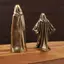 XOITU Đồng Bí Ngô Quỷ Trang Trí Hình Độc Đáo Nhỏ Tượng Phù Thủy Cho Tiệc Halloween Altar Trang Trí Quà Tặng VN