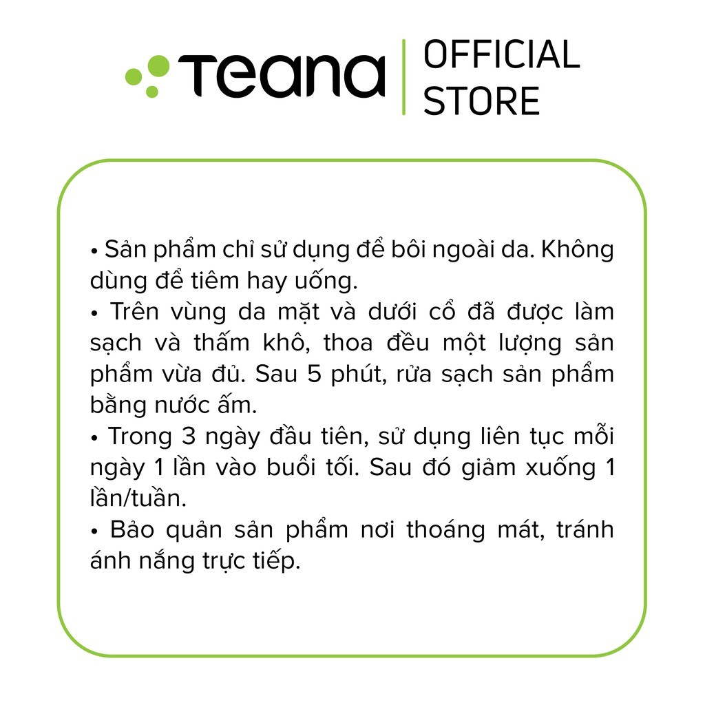Peel Teana Blue Retinol Rejuvenating Fiery Topaz tinh chất thay da sinh học với Blue Retinol 30ml