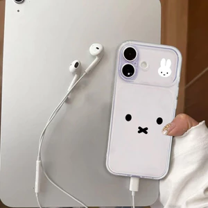 Miffy Emoji áp dụng cho iPhone 17promax trường hợp điện thoại 161514plus nổ 131211Pro