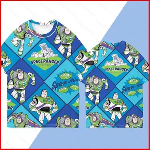 Toy Story 5 áo thun mềm thoải mái mùa hè Áo thun ngắn tay Anime