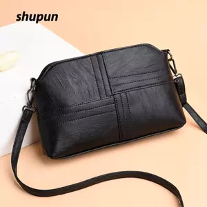Túi xách nữ SHUPUN, Túi xách da có dây đeo vai dài cao cấp, Túi đeo chéo công suất cao sang trọng