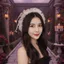 DONOVANQQ Đầu Lâu Tóc Hoop, Vành Rộng Lông Tơ Lưới Gothic Băng Đô, Ma Mũ Ruffle Ren 3D Skeleton Phong Cách Tối Cosplay Mũ Đội Đầu Goth Girls