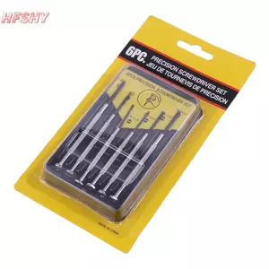 HFSHY 6 Cái / bộ Tua Vít Sửa Chữa Đa Năng Cho Đồng Hồ Kính Vít Driver Dụng Cụ Sửa Chữa VN