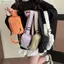 Túi đeo ngực Unisex YOLOGO, Túi đeo chéo màu trơn đa chức năng, Túi đeo vai di động có thể điều chỉnh nam giới