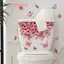 Nhiều Loại Cây Xanh Hoa Treo Tường Phòng Tắm Trang Trí Nhà Vệ Sinh Đề Can Tủ Phòng Khách Trang Trí Nhà Cửa Bức Tranh Tường Tự Dính