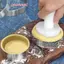 5 Chiếc Nhẫn Tart Tròn Thép Không Gỉ Chịu Nhiệt Đục Lỗ Khuôn DIY Mousse Trái Cây Bánh Tartlet Donut Khuôn Dụng Cụ Nhà Bếp