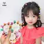 Mới 10 Chiếc Sang Trọng Mờ Nhựa Mini Vuốt Tóc Kẹp Cua Bé Gilrs Ngọt Ngào Nhỏ Kẹp Tóc Barrettes Mũ Phụ Kiện Thời Trang [Mina]