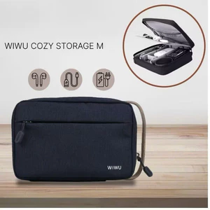 Túi Clutch Cầm Tay Wiwu Cozy Storage Bag 8.2 " Cao Cấp - Túi Đựng Phụ Kiện Điện Tử Điện Thoại Chống Thấm Nước Cho Nam Nữ