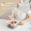 Hộp Bảo Quản Phụ Kiện Tóc Trẻ Em Dây Buộc Tóc Bé Gái Kẹp Tóc Dây Co Giãn Bảo Quản Trang Sức Hộp Nhỏ ELWW