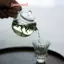 Ấm trà thủy tinh trong suốt Mini 150ml / 5oz Borosilicate cao cho đồ uống nóng Ấm trà cho một người Sử dụng trà Kung Fu cho văn phòng tại nhà Cafe