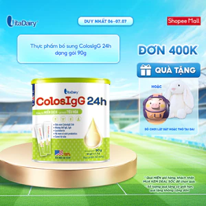 Thực phẩm bổ sung ColosIgG 24h dạng gói 90g – Bổ sung dinh dưỡng, tiện lợi sử dụng