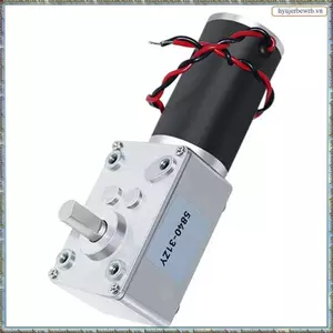 Worm Gear DC Micro Motor 5840-31ZY 12V / 470RPM Có Thể Đảo Ngược Hộp Số Kim Loại Động Cơ Tự Khóa