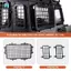 Cho MN D90 D99S MN99S 1 / 12 RC Xe Nâng Cấp Phần Kim Loại Lập Thể Phía Sau Cửa Sổ Lưới Bảo Vệ Phụ Kiện Lưới