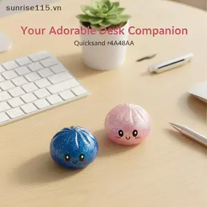 SRVN Hấp Bun Đồ Chơi Mô Phỏng Flash Mềm Pinch Bánh Mì Chống Lo Âu Máy Tính Để Bàn Bóp Cho Trẻ Em Và Người Lớn.