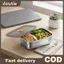 Doutie Hộp Bảo Quản Thực Phẩm Inox Chống Rò Rỉ 800ML Hộp Bento Di Động Để Đi Bộ Đường Dài Cắm Trại Làm Việc Trường Học Giải Pháp Ăn Trưa VN