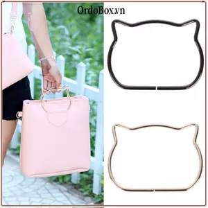 ORDOBOX 1 Túi Mang Vòng, Tay Cầm Túi Sắt Chắc Chắn, Nhiều Hình Dạng Thời Trang Không Dễ Mờ Hành Lý Phần Cứng Phụ Kiện DIY