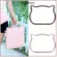 ORDOBOX 1 Túi Mang Vòng, Tay Cầm Túi Sắt Chắc Chắn, Nhiều Hình Dạng Thời Trang Không Dễ Mờ Hành Lý Phần Cứng Phụ Kiện DIY