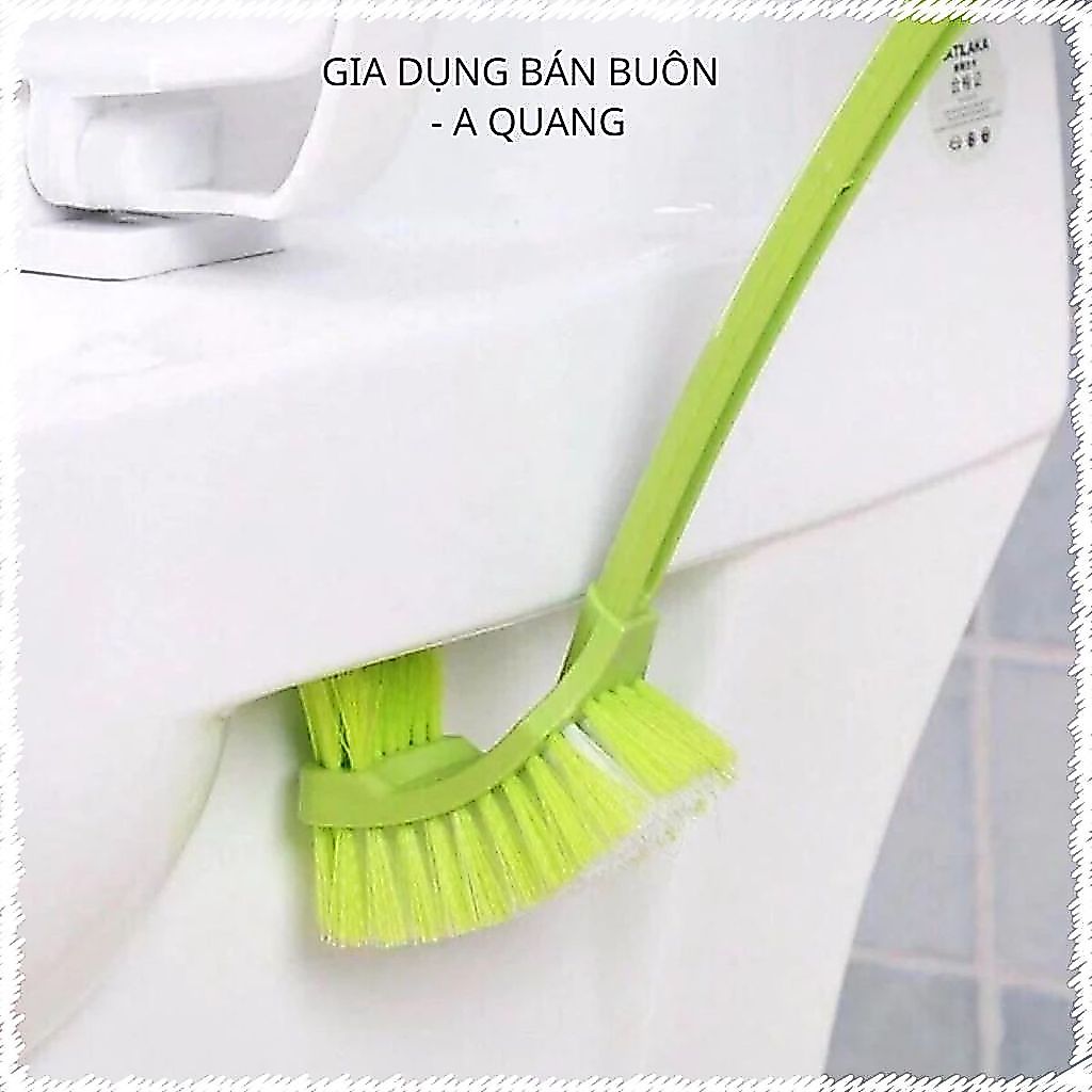 (COMBO 3) CHỔI CỌ TOILET VỆ SINH TIỆN ÍCH 2 ĐẦU - Làm Sạch Hiệu Quả Mọi Góc Khuất