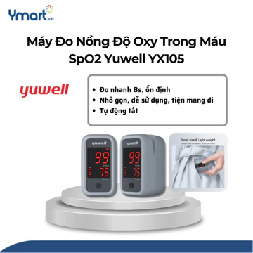 Máy đo nồng độ oxy trong máu Spo2 Yuwell YX105