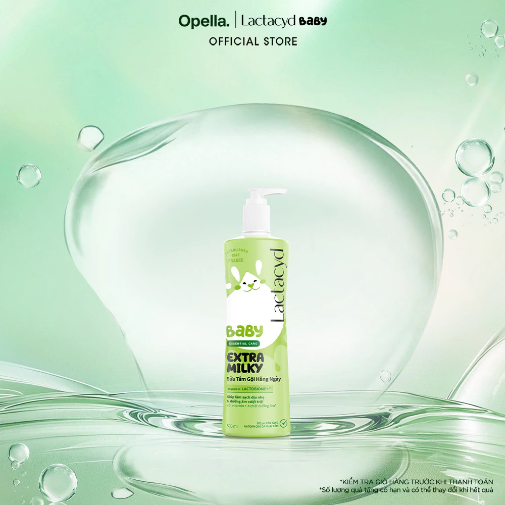 Sữa tắm gội Lactacyd Milky Bảo Vệ 500ml