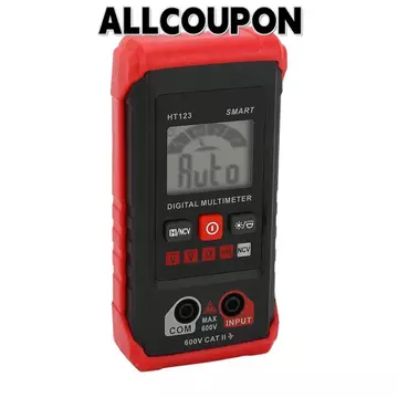 Đồng hồ vạn năng kỹ thuật số MUNDAUN, Chức năng NCV 4000 Đếm Đồng hồ vạn năng tự động, Màn hình kỹ thuật số thông minh Điện áp AC DC Tự động định tuyến Đồng hồ vạn năng thông minh Bảo trì tự động