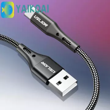 Cáp USB GLENES Type C, Cáp Micro USB / Type C Sạc Nhanh, Cáp Dữ Liệu Tốc Độ Cao Bền Bện Dây Sạc Nhanh Phụ Kiện Điện Thoại