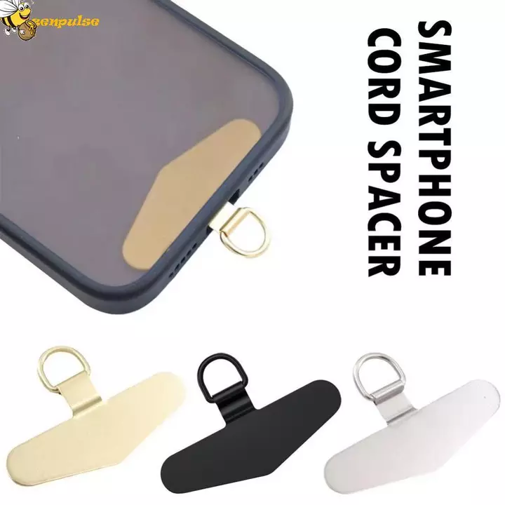 ZENPULSE 5 Khóa Dây Điện Thoại, Đầu Nối Dây Điện Thoại Mịn Chắc Chắn, Phụ Kiện Dây Điện Thoại Kim Loại Siêu Mỏng Đa Năng Tab Dây Điện Thoại Tất Cả Các Vỏ Điện Thoại