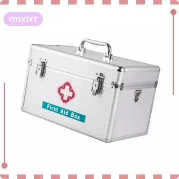 Hộp sơ cứu gia đình Hộp lưu trữ Hộp đựng đa năng có tay cầm để may, cắm trại, văn phòng, ô tô, hoạt động ngoài trời
