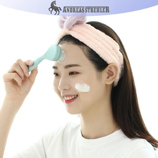 Onetimingfine Silicone Facial Cleanser Brush Soft Face Massage Wash Brush Tẩy mụn đầu đen VN