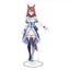 SQ11 Uma Musume: Lọ Lem Màu Xám Đứng Đĩa Acrylic Đứng Ký Hiệu Để Bàn Anime Trang Trí