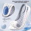 JKDESIGN 1 Cặp Đế Lót Viêm Fasciitis Plantar, Miếng Lót Giày Hỗ Trợ Vòm Chống Sốc, Đế Thể Thao Mềm 4D Thoáng Khí Sử Dụng Hàng Ngày