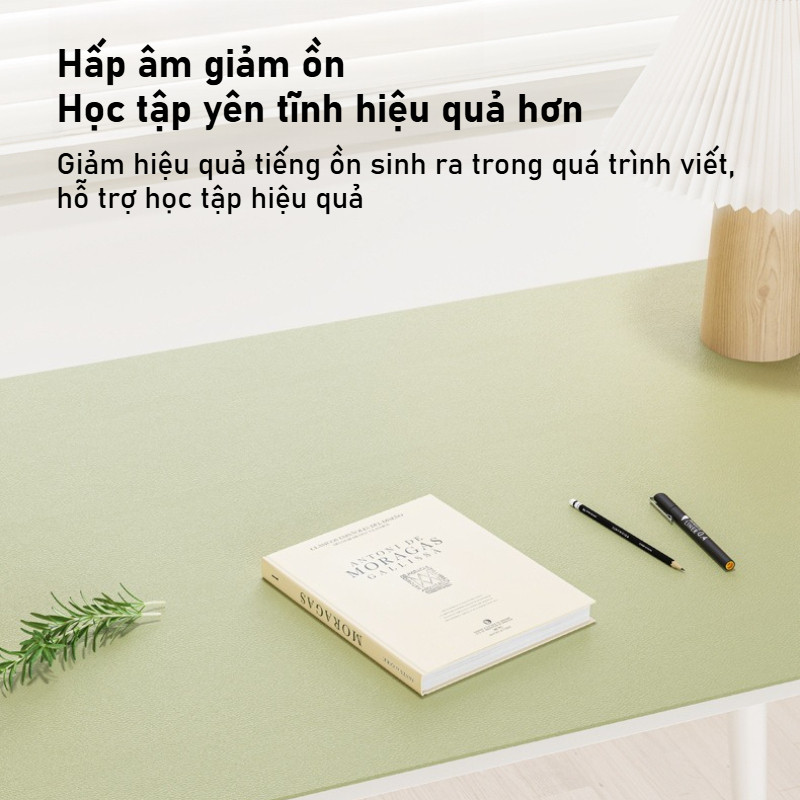 Tấm lót bàn học học sinh da PU - Chống nước chống trượt, an toàn môi trường bảo vệ mắt Có 3 kích thước
