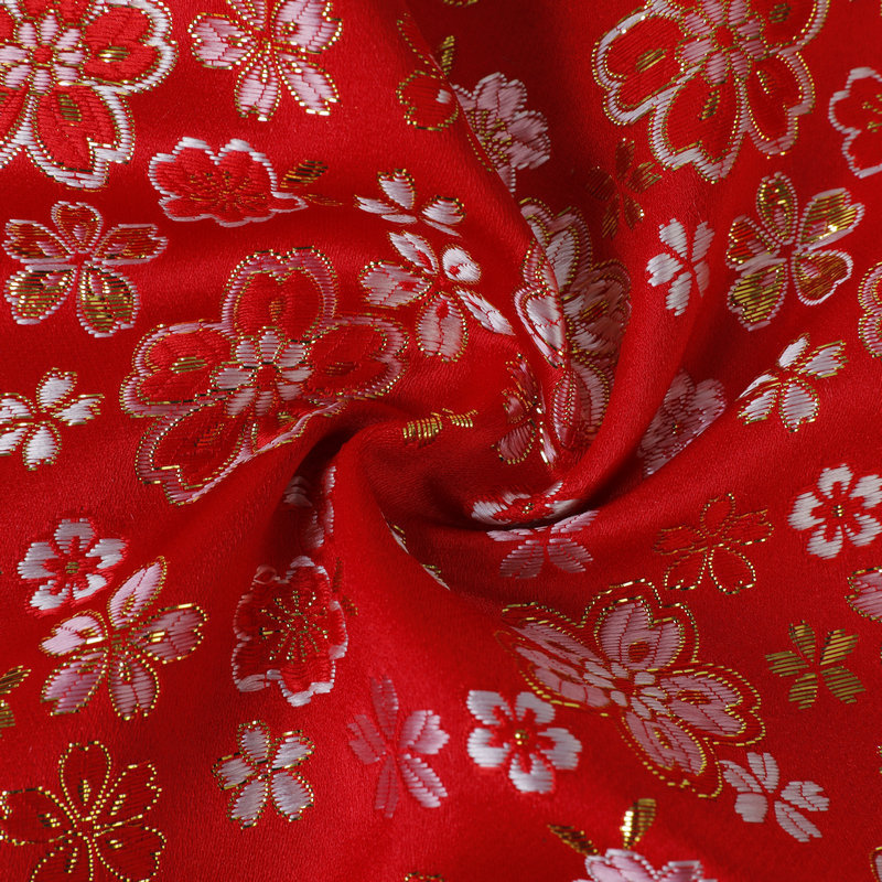 Vải thổ cẩm satin jacquard 150cm rộng, phù hợp may quần áo dân tộc và đồ handmade