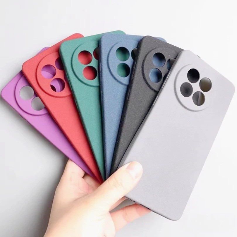 Dành Cho Oneplus 13R 13 Matte Sandstone Mềm Tpu Dành Cho One Plus ACE 5 Pro ACE5 Siêu Mỏng Chống Sốc Bảo Vệ Ốp Lưng Silicon