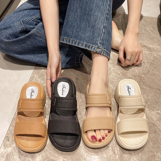 Dép Làm Đẹp Nữ Dép Chống Thấm Nước Phong Cách Độc Đáo Đặc Biệt Thoải Mái Quyến Rũ Màu Sắc Lựa Chọn Màu Be Kaki Hồng Đen