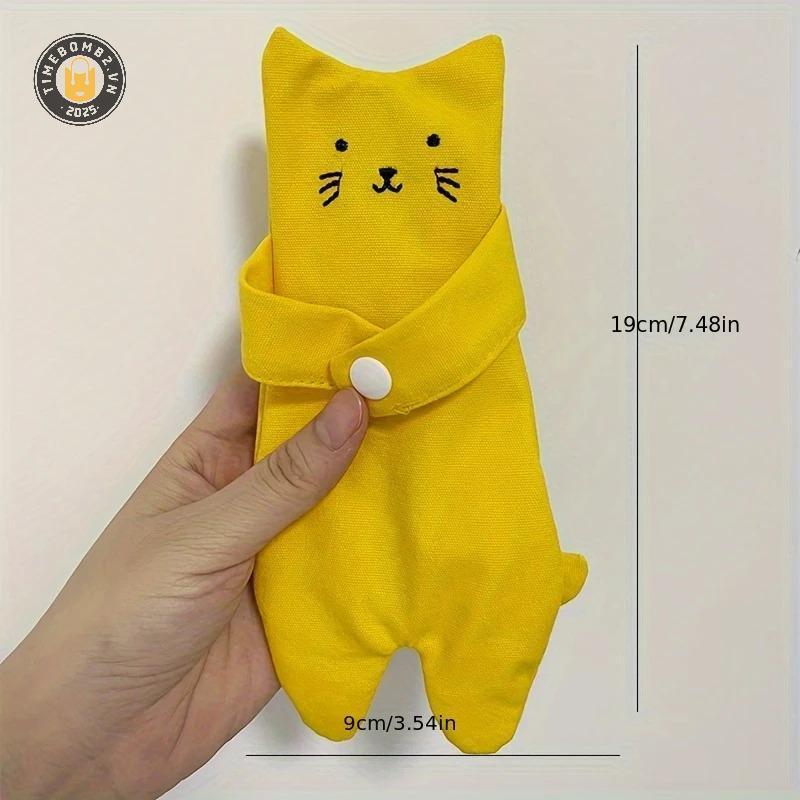 {TB & Bag} Ví đựng tiền xu bằng vải Canvas có hình dạng dễ thương và hoạt hình | Ví nhẹ có khóa kéo cho bé gái, phụ kiện thời trang để sử dụng hàng ngày.