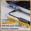 Bộ sạc máy tính xách tay DC 140W 5V 9V 20V DC 7.4x0.6mm Nữ sang USB C Loại C PD Bộ chuyển đổi nguồn Cáp sạc nhanh