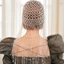 Ngọc Trai Tua Rua Mũ Bạc Đính Hạt Dây Xích Phụ Kiện Tóc Cho Nữ Chụp Ảnh Studio Chân Dung Cosplay Đảng