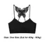 CQCJ Đệm Camisole, Tích Hợp Miếng Lót Rỗng Ra Lưng Bướm Vest, Bướm Thêu Ren Viền Ngực Quấn Hàng Ngày Innerwear