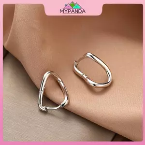 MYPANDA Vòng Bông Tai Hình Học Thời Trang Bông Tai Tinh Tế Thiết Kế Niche Mới Tiệc Cưới Trang Sức Quà Tặng.