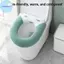 Pufangbliss Vỏ Ghế Vệ Sinh 1 Cái Mềm Có Thể Giặt Đệm Ấm Cho Phòng Tắm Nhà Bảo Vệ Lạnh VN