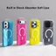 Ốp Điện Thoại Mềm Màu Trơn Từ Tính Cho iPhone 17 Pro Max 16 15 14 13 12 11 Vỏ Bảo Vệ Chống Sốc